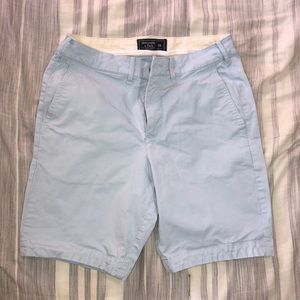 Abercrombie & Fitch Light Blue Shorts